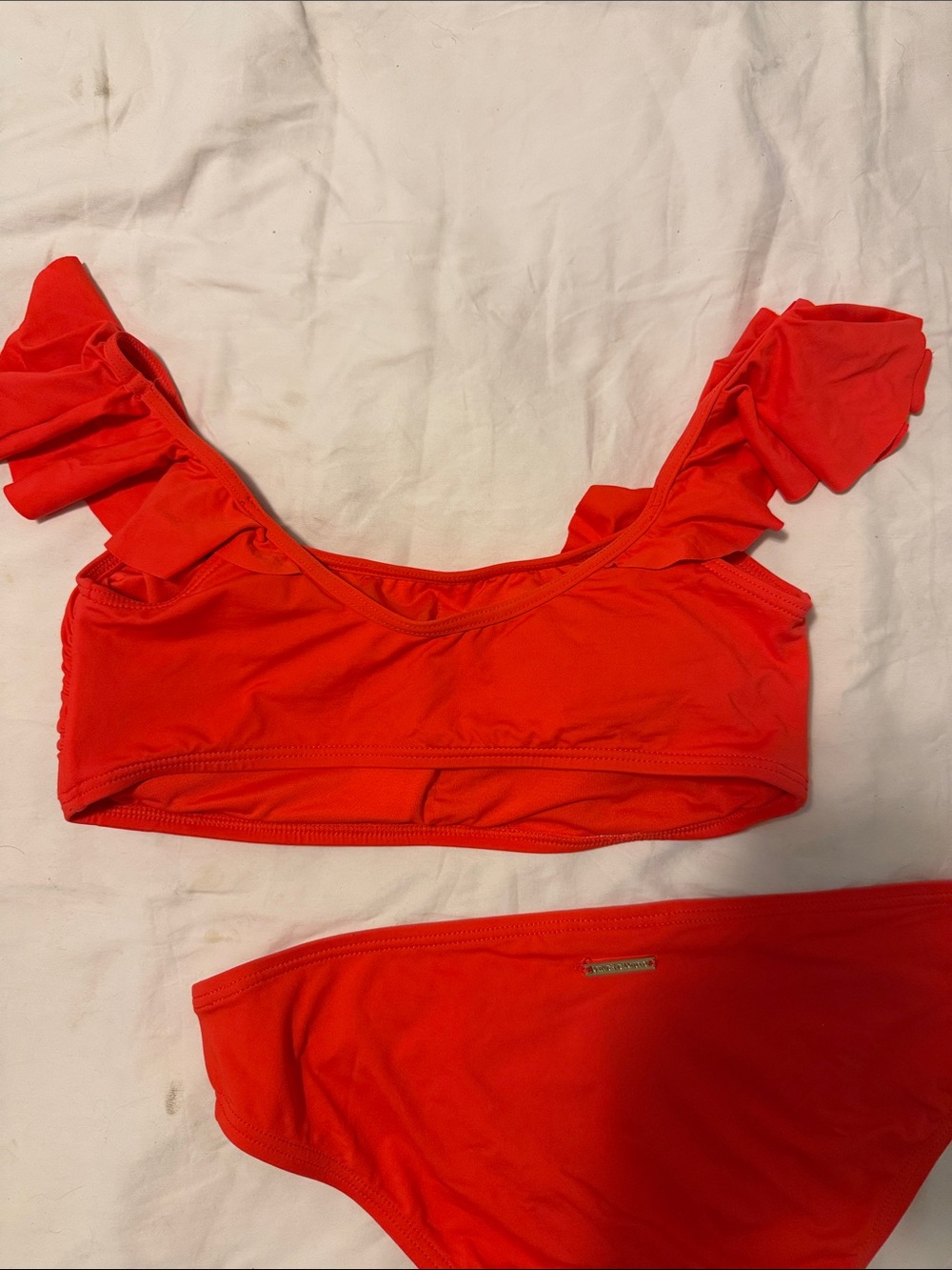 Vince Camuto Riviera Ruffle Off-Shoulder Bikini - Picture 4 of 4